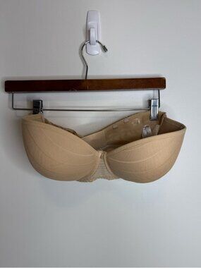 Freya nude strapless bra 34G